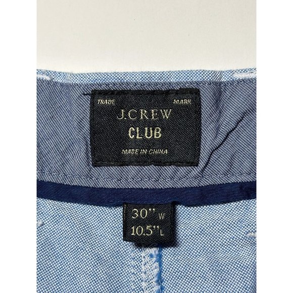 J Crew Club Men’s Size 30 Blue 4 Pocket Shorts Bermuda Golf Casual Outdoor - Picture 6 of 8